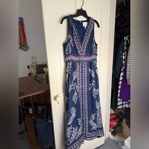 Lilly Pulitzer Blue and White Daniella Dress